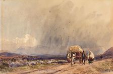 A Showery Day, 1832-47. Creator: David Cox the Elder