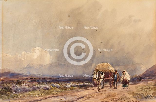 A Showery Day, 1832-47. Creator: David Cox the Elder.