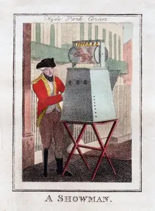 A Showman Hyde Park Corner, London, 1805