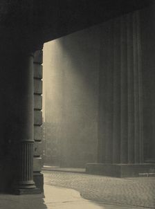 A shaft of light - Euston Station,c1929. Creator: Harry Moult