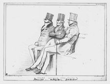 A Sharp between Two Flats, Gloucester-Wellington-Cumberland 1833. Creator: John Doyle