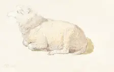 A Sheep Resting, c. 1800/1810. Creator: James Ward