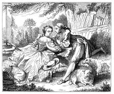 A Shepherdess, (1885)