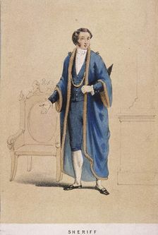 A Sheriff, 1855. Artist: Day & Son