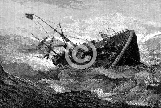 A Shifted Cargo, 1880. Creator: John Greenaway.