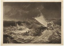 A Shipwreck, 1805/07. Creator: Charles Turner
