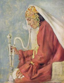 A Singing Girl 1903. Artist: Mortimer L Menpes