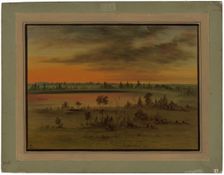 A Sioux War Party, 1861/1869. Creator: George Catlin