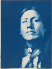 A Sioux Chief, 1898. Creator: Joseph Turner Keiley