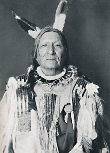 A Sioux chief, 1912. Artist: Robert Wilson Shufeldt