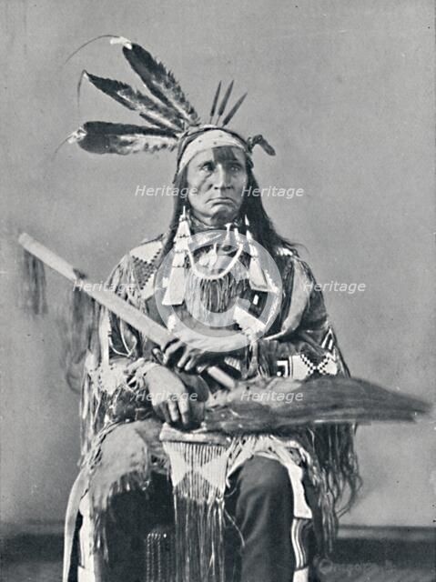 A Sioux chief, 1912. Artist: Robert Wilson Shufeldt.