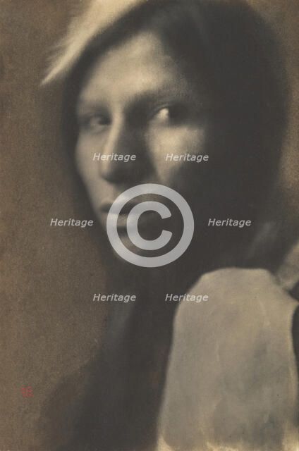 A Sioux Chief [Philip Standing Soldier], 1898. Creator: Joseph Turner Keiley.