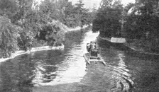 A sight Abdul Hamid may see no more: the Artificial Lake of Yildiz Kiosk, 1909. Creator: Unknown