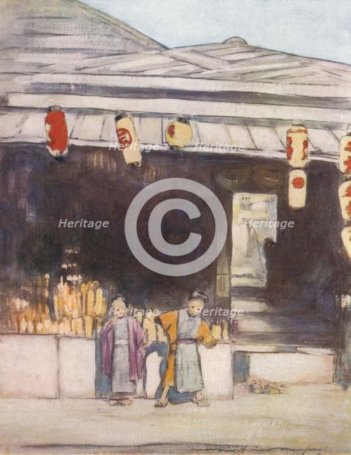 'A Sign-Painter's', c1887, (1901). Artist: Mortimer L Menpes.