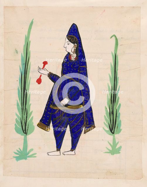 A Sikh Akalan. Creator: Unknown.