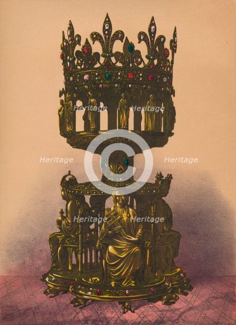 'A Silver Gilt Shrine', 1893.  Artist: Robert Dudley.