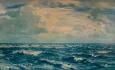 A Silvery Day West of the Needles, Isle of Wight 1932. Artist: Henry Moore