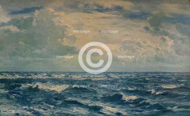 'A Silvery Day West of the Needles, Isle of Wight', 1932. Artist: Henry Moore.