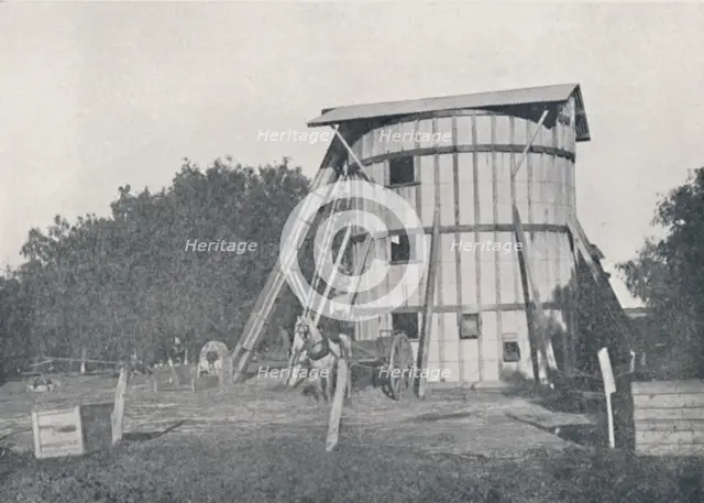 'A Silo, near Mildura, Victoria', 1923. Creator: Unknown.