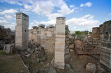 A silo in Eleusis, Greece. Creator: Samuel Magal