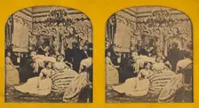A Sociable Evening Party., 1855-1860. Creator: Unknown
