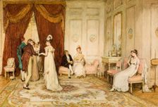 A Social Eddy (or Left by the Tide'), 1878. Creator: William Quiller Orchardson