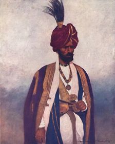 A Soldier of His Highness Dogra Sowar 1903. Artist: Mortimer L Menpes