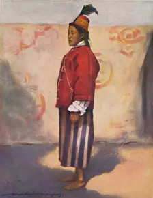 A Soldier of the Maharaja of Sikkim 1903. Artist: Mortimer L Menpes