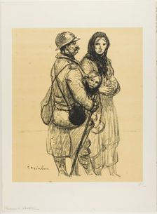 A Soldier for Pétain, 1915/17. Creator: Theophile Alexandre Steinlen