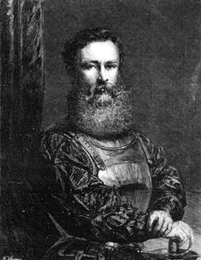 "A Soldier", painted by the late John Phillip, R.A,, 1868. Creator: W Thomas