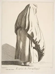 A Sort of Umbrella, 1746. Creator: Caylus, Anne-Claude-Philippe de