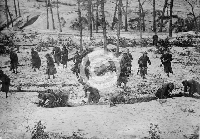 A sortie, 1917 or 1918. Creator: Bain News Service.