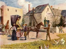 A South African Farm 1911. Creator: Unknown