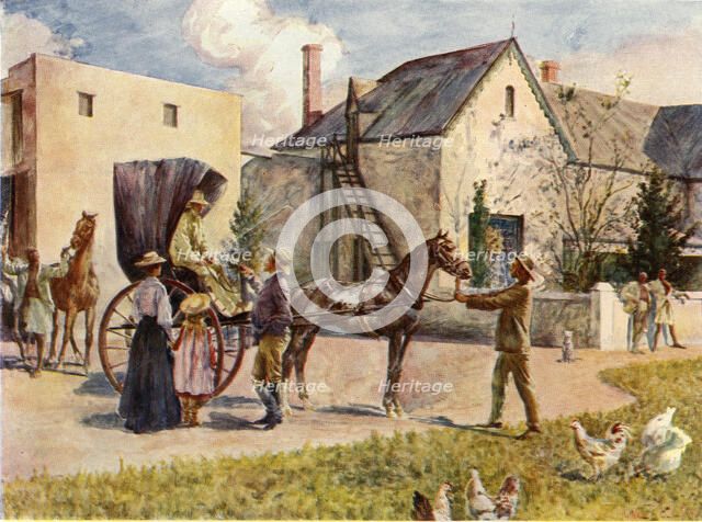 'A South African Farm', 1911. Creator: Unknown.