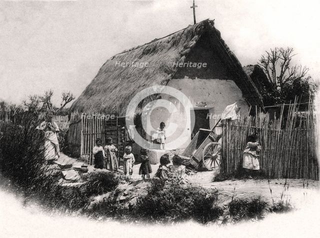 A South American shack, c1900s. Artist: Unknown