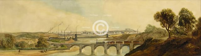 A South Prospect of Aberdeen, c1850. Creator: Unknown.