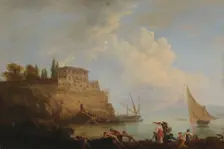 A southern port in France, 1738-1739. Creator: Claude-Joseph Vernet