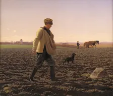 A Sower, 1859. Creator: Frederik Vermehren
