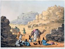 A Slave Kaffle 1821. Creator: Denis Dighton