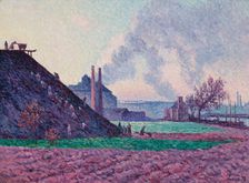 A Slag Heap Near Marchiennes, 1898. Creator: Maximilien Luce