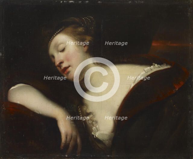 A sleeping woman, c1900. Creator: Unknown.