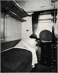 A Sleeping Berth on the Night Scotsman, London & North Eastern Railway 1926