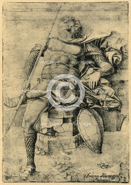 'A Sleeping Soldier', 1913.Artist: Andrea Mantegna