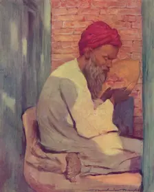 A Slipper-maker 1903. Artist: Mortimer L Menpes