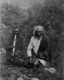 A smoke, c1905. Creator: Edward Sheriff Curtis