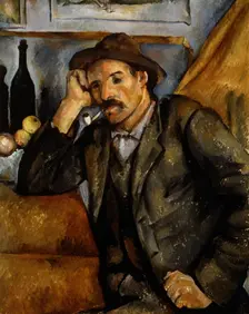 A Smoker 1890-1892. Artist: Paul Cezanne