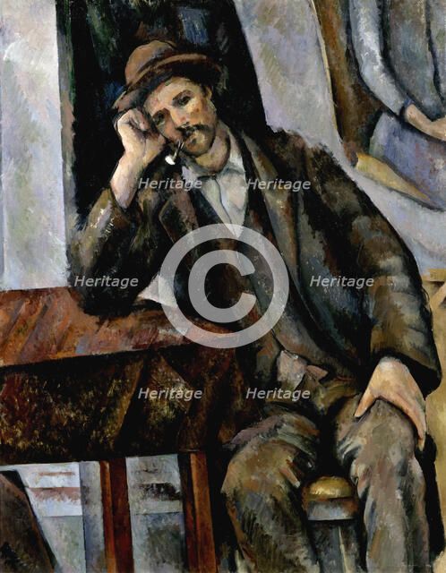 'A Smoker', 1890-1892.  Artist: Paul Cezanne