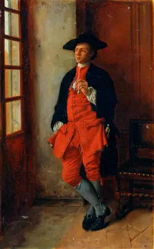 A Smoker 19th century. Artist: Jean Louis Ernest Meissonier