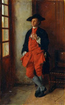 A Smoker 19th century. Artist: Jean Louis Ernest Meissonier