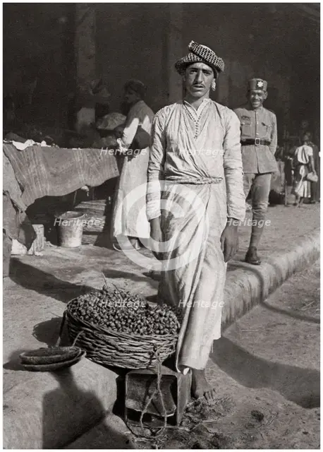 'A small trade that brings little gain', Iraq, 1925.Artist: A Kerim